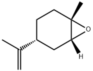 (4R,6α)-1α-メチル-4β-イソプロペニル-7-オキサビシクロ[4.1.0]ヘプタン 化学構造式