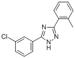 5-(3-Chlorophenyl)-3-(o-tolyl)-1H-1,2,4-triazole|