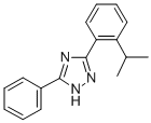 3-(o-Cumenyl)-5-phenyl-1H-1,2,4-triazole,69095-86-9,结构式