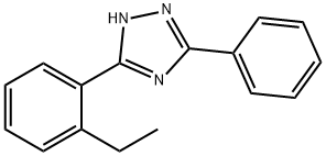 3-(2-Ethylphenyl)-5-phenyl-1H-1,2,4-triazole Structure