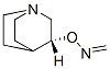 Formaldehyde, O-(3R)-1-azabicyclo[2.2.2]oct-3-yloxime (9CI) 结构式