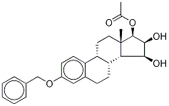 3-O-Benzyl Estetrol 17-Acetate,690996-24-8,结构式