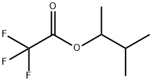 Acetic acid, 2,2,2-trifluoro-, 1,2-diMethylpropyl ester Struktur