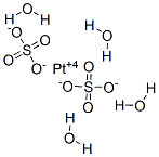 PLATINUM SULFATE TETRAHYDRATE 结构式