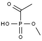 methyl acetylphosphonate Struktur