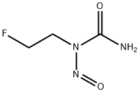 2-FLUOROETHYL-NITROSOUREA Structure