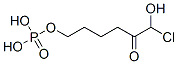 1-chloro-2-ketohexanol-6-phosphate|