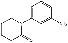 1-(3-AMINOPHENYL)PIPERIDIN-2-ONE,69131-56-2,结构式