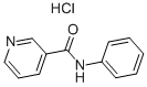 N-PHENYLNICOTINAMIDE HYDROCHLORIDE Structure