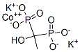 cobalt dipotassium (1-hydroxyethylidene)bisphosphonate|