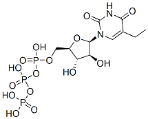 1-beta-arabinofuranosyl-5-ethyluracil 5'-triphosphate Structure