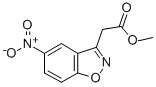 METHYL 2-(5-NITROBENZO[D]ISOXAZOL-3-YL)ACETATE Struktur