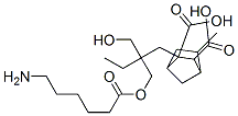 69178-35-4 2-[2-[[(6-amino-1-oxohexyl)oxy]methyl]-2-(hydroxymethyl)butyl] hydrogen 5-methylbicyclo[2.2.1]heptane-2,3-dicarboxylate