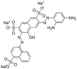 69178-38-7 trisodium 6-[(2,4-diaminophenyl)azo]-4-hydroxy-3-[(4-sulphonato-1-naphthyl)azo]naphthalene-2,7-disulphonate