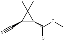 69193-34-6 Cyclopropanecarboxylic acid, 3-cyano-2,2-dimethyl-, methyl ester, trans- (9CI)