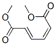 (1E,3Z)-1,3-Butadiene-1,4-dicarboxylic acid dimethyl ester,692-92-2,结构式