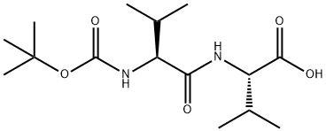 BOC-VAL-VAL-OH Structure