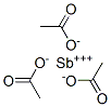 Antimony triacetate Structure