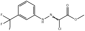 69241-71-0 METHYL CHLORO[(3-TRIFLUOROMETHYLPHENYL)HYDRAZONO] ACETATE