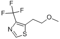 5-(2-METHOXYETHYL)-4-(TRIFLUOROMETHYL)THIAZOLE 化学構造式