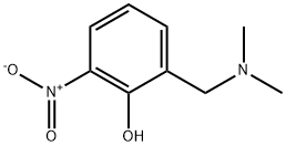 2-((DIMETHYLAMINO)METHYL)-6-NITROPHENOL Structure