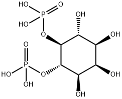 D-MYO-INOSITOL 4,5-BIS-PHOSPHATE AMMONIUM SALT Structure