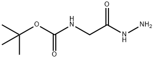 Boc-Glycine hydrazide Structure