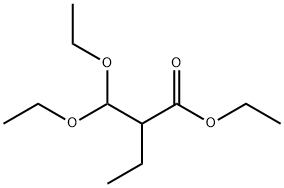 Ethyl 3,3-diethoxy-2-ethylpropanoate Structure