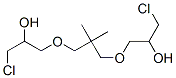 2,2-Bis[(3-chloro-2-hydroxypropoxy)methyl]propane,69268-84-4,结构式