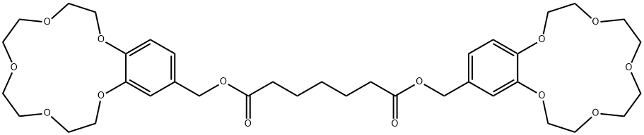 BIS[(BENZO-15-CROWN-5)-15-YLMETHYL] PIMELATE Structure