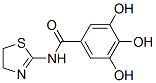 Benzamide, N-(4,5-dihydro-2-thiazolyl)-3,4,5-trihydroxy- (9CI) 结构式