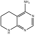 Pyrido[2,3-d]pyrimidin-4-amine, 1,5,6,7-tetrahydro- (9CI),69278-04-2,结构式