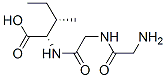 GLYCYL-GLYCYL-L-ISOLEUCINE Structure