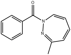 3-Methyl-1-benzoyl-(1H)-1,2-diazepine,69298-66-4,结构式