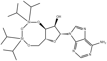 3,5-O-(1,1,3,3-Tetraisopropyl-1,3-disiloxanediyl)adenosine Structure