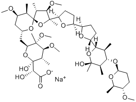 Antibiotic K 41, monosodium salt Struktur