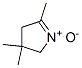 3,4-Dihydro-3,3,5-trimethyl-2H-pyrrole 1-oxide 结构式