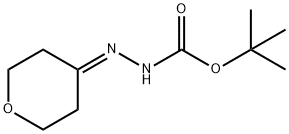 Hydrazinecarboxylic acid, (tetrahydro-4H-pyran-4-ylidene)-, 1,1-dimethylethyl