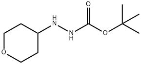 Hydrazinecarboxylic acid, 2-(tetrahydro-2H-pyran-4-yl)-, 1,1-dimethylethyl ester