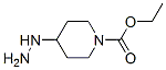1-Piperidinecarboxylicacid,4-hydrazino-,ethylester(9CI) Struktur