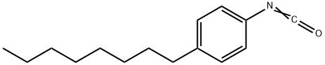 4-OCTYLPHENYL ISOCYANATE  97 Structure