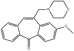 2-메톡시-11-모르폴리노메틸-5H-디벤조[a,d]시클로헵텐-5-온