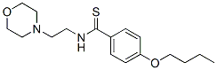 69353-42-0 p-Butoxy-N-(2-morpholinoethyl)benzothioamide