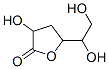 5-(1,2-dihydroxyethyl)-3-hydroxy-oxolan-2-one,6936-66-9,结构式