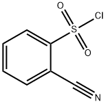 2-Cyanobenzenesulphonyl chloride Struktur