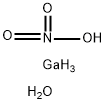 硝酸ガリウム(Ⅲ)水和物 化学構造式