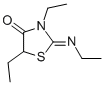 4-Thiazolidinone,3,5-diethyl-2-(ethylimino)-(9CI),693763-44-9,结构式