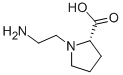 Proline, 1-(2-aminoethyl)- (9CI),693764-52-2,结构式