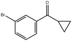 (3-溴苯基)(环丙基)甲酮, 693774-26-4, 结构式