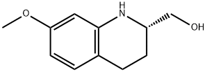 2-Quinolinemethanol,1,2,3,4-tetrahydro-7-methoxy-,(2S)-(9CI) 化学構造式